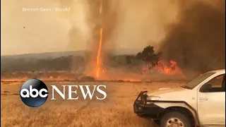 Massive evacuation underway due to fires in Australia l ABC News