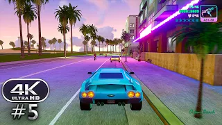 GTA Vice City Definitive Edition Gameplay Walkthrough Part 5 - PC 4K 60FPS No Commentary