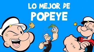 LO MEJOR de POPEYE EL MARINO: Español Latino | Olivia, Blutus (Brutus): Dibujos Animados Caricaturas