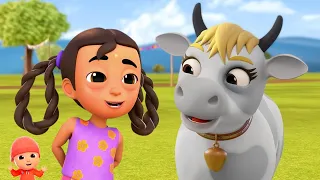 Gaiya Meri Gaiya Cartoon, गैया मेरी, Baby Song & Hindi Rhymes For Children