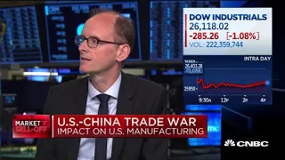 Deutsche Bank chief economist on US manufacturing data, China trade war