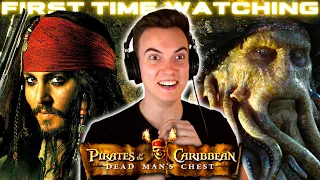 *My favourite VILLAIN!!* PIRATES OF THE CARIBBEAN: DEAD MAN'S CHEST REACTION | First Time Watching |