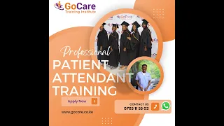 Patient Attendant (HCA) Training - GoCare Training Institute