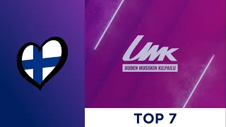 Eurovision 2022 - UMK (FINLAND) - TOP 7