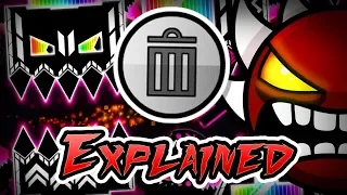 Why GE was deleted from Geometry Dash