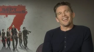 Ethan Hawke on the Magnificent Seven