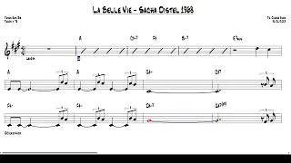 La Belle Vie - Sacha Distel 1968 (Tenor Sax Bb) [Sheet music]