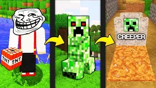 JAK TROLLOWAĆ CREEPERA W MINECRAFT! || MINECRAFT TROLL!