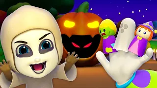 Halloween Finger Family Rhyme Cartoon Video for Kids