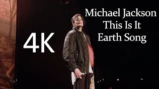 Michael Jackson This Is It | Earth Song 4K