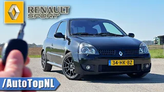 RENAULT SPORT Clio RS 172 REVIEW on AUTOBAHN [NO SPEED LIMIT] by AutoTopNL