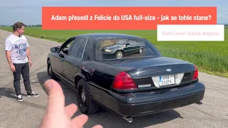 Adamův příběh: z Felicie do policejního USA full-size sedanu? #dragrace