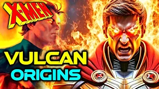 Vulcan Origins - Cyclops' True Omega Level Mutant Brother With Insane Energy Psionic Powers!