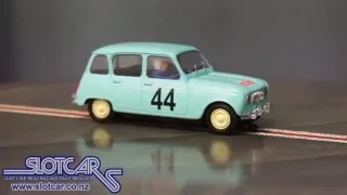 SCX Slot Car Renault 4 Rally 44 1963 Monte Carlo Slotcar A10070