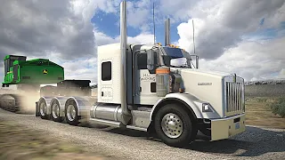 Kenworth T800 Wide Hood - (Heavy Haul) - American Truck Simulator - ATS 4K - Team Edition Mods
