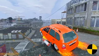 GTA 4 CRASH TESTING REAL CAR 341