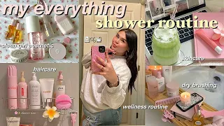 MY EVERYTHING SHOWER ROUTINE 🛁🫧🎀 skincare, haircare & hygiene essentials