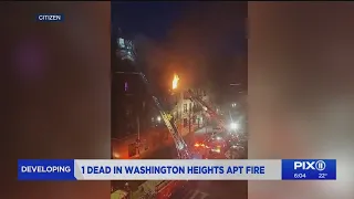 1 person dead in Washington Heights apartment fire