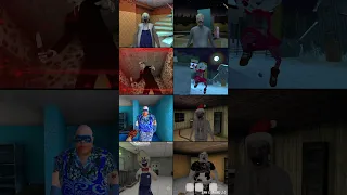 Granny 3 Is Ice Scream Vs Evil Doll Vs Mr Meat Ken Mod Vs Ice Scream 4 Vs Bob &+