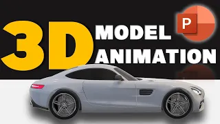 Step-by-Step 3D model ANIMATION in PowerPoint 🔥