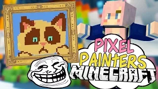 Dank Memes | Pixel Painters | Minecraft Art Minigame