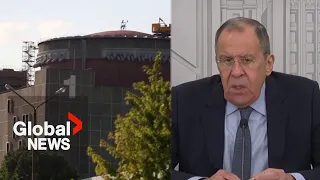 Lavrov blasts Ukraine for suggesting Russia will "blow up" Zaporizhzhia nuclear plant