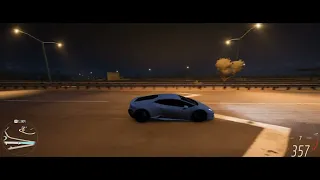 Forza Horizon 5 Game Play 2014 LAMBORGHINI Huracan V10 600HP EXHAUST Tunnel Sound TOP SPEED Driving