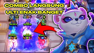 COMBO PUSH RANK ENAK BANGET!!! | MUDAH DI PAKE YUKI SKILL 2 TUTORIAL | MAGIC CHESS MLBB