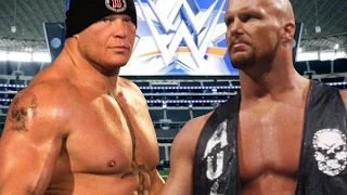 "Stone Cold" Steve Austin confronts Brock Lesnar days before WrestleMania: SmackDown, March 27, 2017