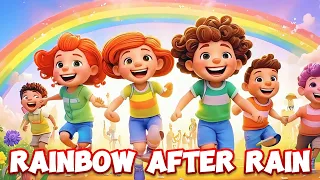 Rainbow After Rain | Funny Children's Songs | Baby Learning Music |