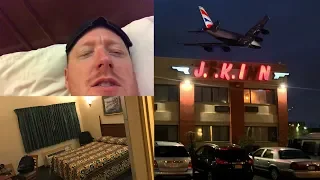 STAYING IN THE WORLD'S WORST AIRPORT HOTEL! 5 Cities Travel Challenge