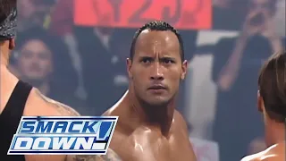 The Rock & Rob Van Dam Vs Chris Jericho & The Undertaker Part 1 - SMACKDOWN!