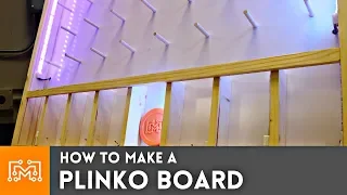 How to make a Plinko Board // Woodworking | I Like To Make Stuff