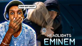 OUR FIRST TIME HEARING Eminem - Headlights ft. Nate Ruess (Official Music Video) REACTION | DEEP🙏😢