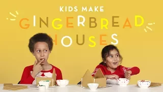 Kids Make A Gingerbread House | HiHo Kids