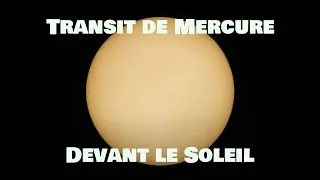 Transit de Mercure devant le Soleil, le 11 novembre 2019