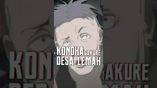 Konohagakure Adalah Desa Yang Lemah #shorts