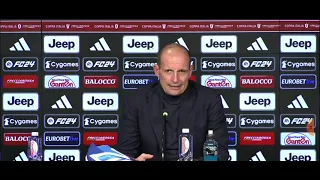 Juventus- Frosinone 4-0 / Coppa Italia / Le parole di Allegri