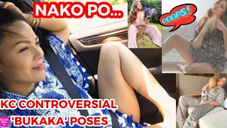 PANOORIN CONTROVERSIAL BUKAKA POSES OF KC CONCEPCION!!!