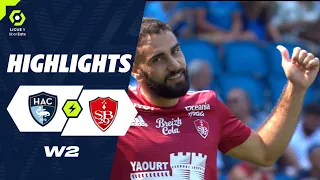 HAVRE AC - STADE BRESTOIS 29 (1 - 2) - Highlights - (HAC - SB29) / 2023-2024