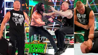 Brock Lesnar Returns And Attacks Roman Reigns At Money In The Bank 2021 ? Roman Reigns Vs Lesnar ?