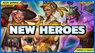 ✨ New Heroes from Secret, Slime & Clash of Knights in Beta V68 [Part 3] - Empires & Puzzles