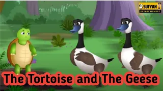 The Tortoise and The Geese | Geese and Tortoise | Bedtime stories | Sufyan Entertainment | Cartoon