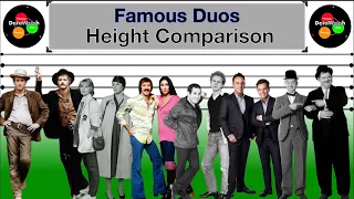 Celebrity Height Comparison | Famous Duos