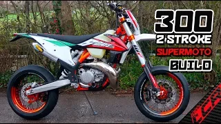 One Day Supermoto Build | 300 TPi Stroker!