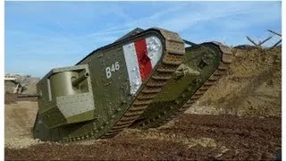 War Horse - Replica WWI Mark IV - Male Tank Build