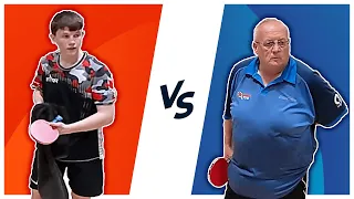 Leo Conn vs Dave Brown | Singles Consolation Final |  Northumberland Table Tennis Championship 2022