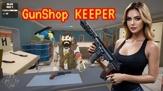 Zombie apocalypse GUN SHOP KEEPER rise of gun pc gameplay