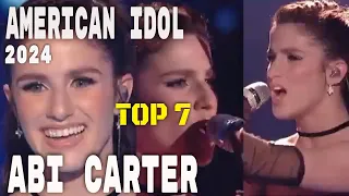 American Idol 2024 TOP 7 - Abi Carter  Rendition “Bring Me to Life” a Song by Evanescence