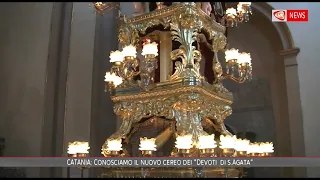 Catania, conosciamo il nuovo cereo dei 'devoti di Sant'Agata'